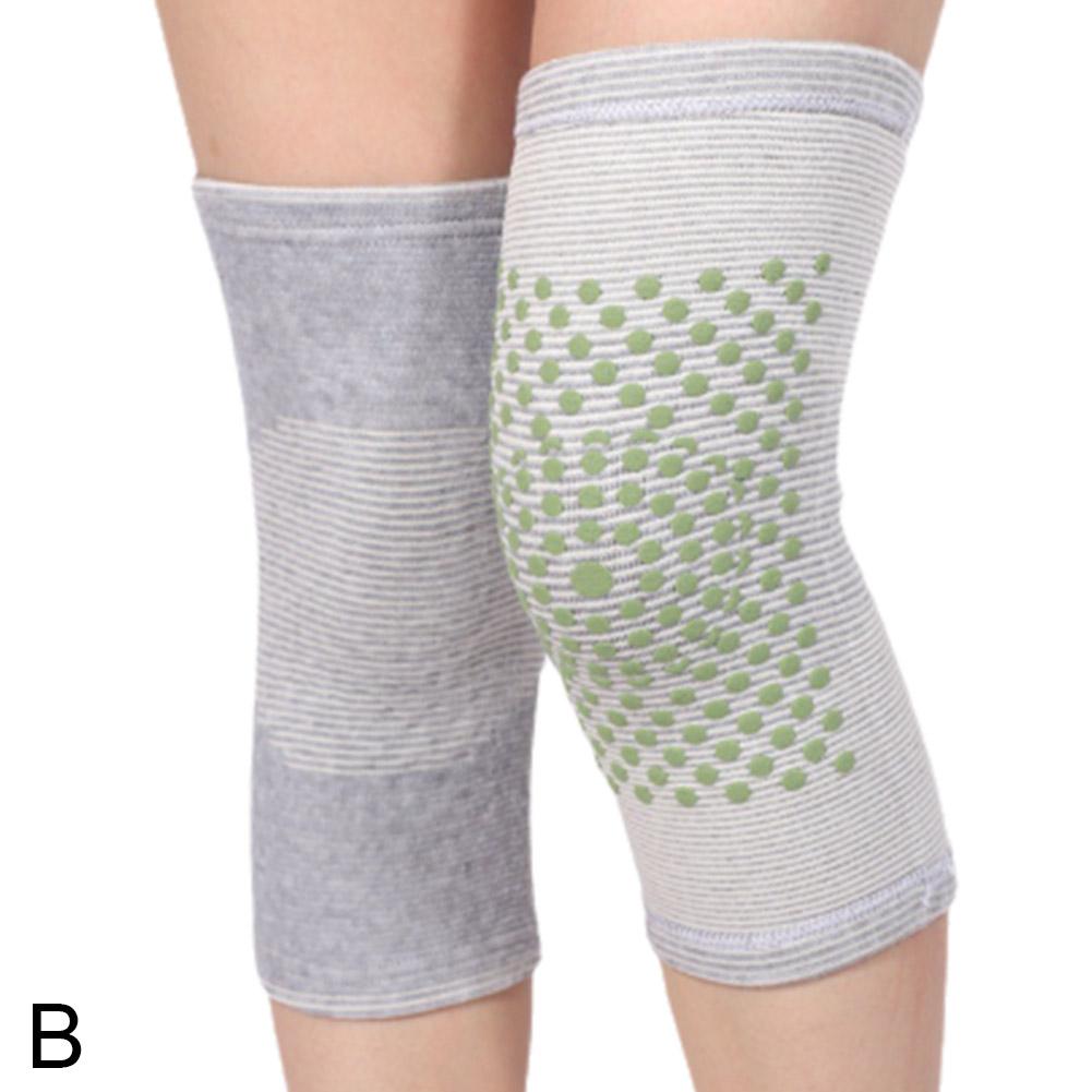Knee Pads For Arthritis Joint Pain Relief Self Heating Knee Warm Massager Support Brace Elbow L O9U6