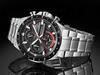 Casio Edifice EQS-920DB-1A Men's Chronograph Analog Watch, Solar Powered, Waterproof, Black and Silver [Parallel Import]