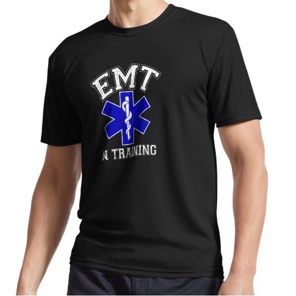 EMT In Training Active Logo Unisex T-Shirt M