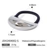 Jiedin Europe and the United States exaggerated electroplated metal hair band stainless steel hair accessories hair rope ponytail elastic headrope