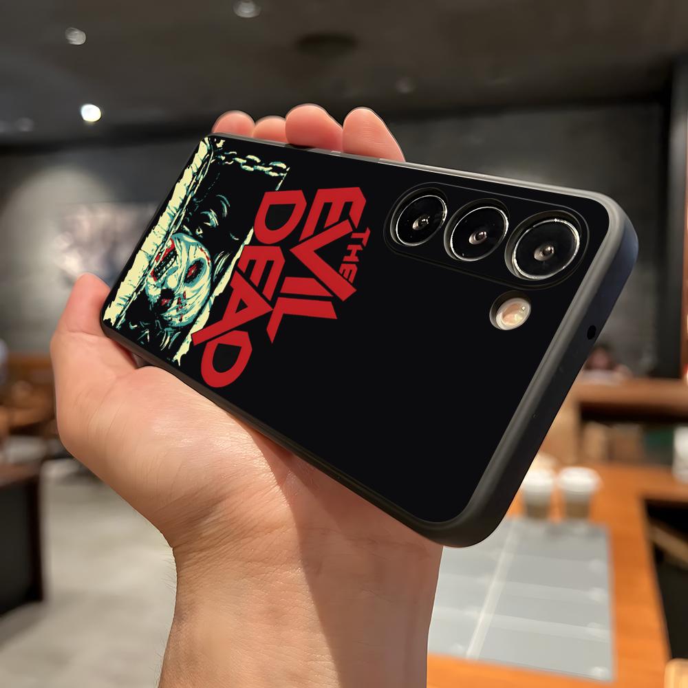 Horror Movie Evil Dead Phone Case For Samsung A56 A36 A26 A16 A15 A25 A35 A55 A14 A34 A24 A54 Black Soft Shell