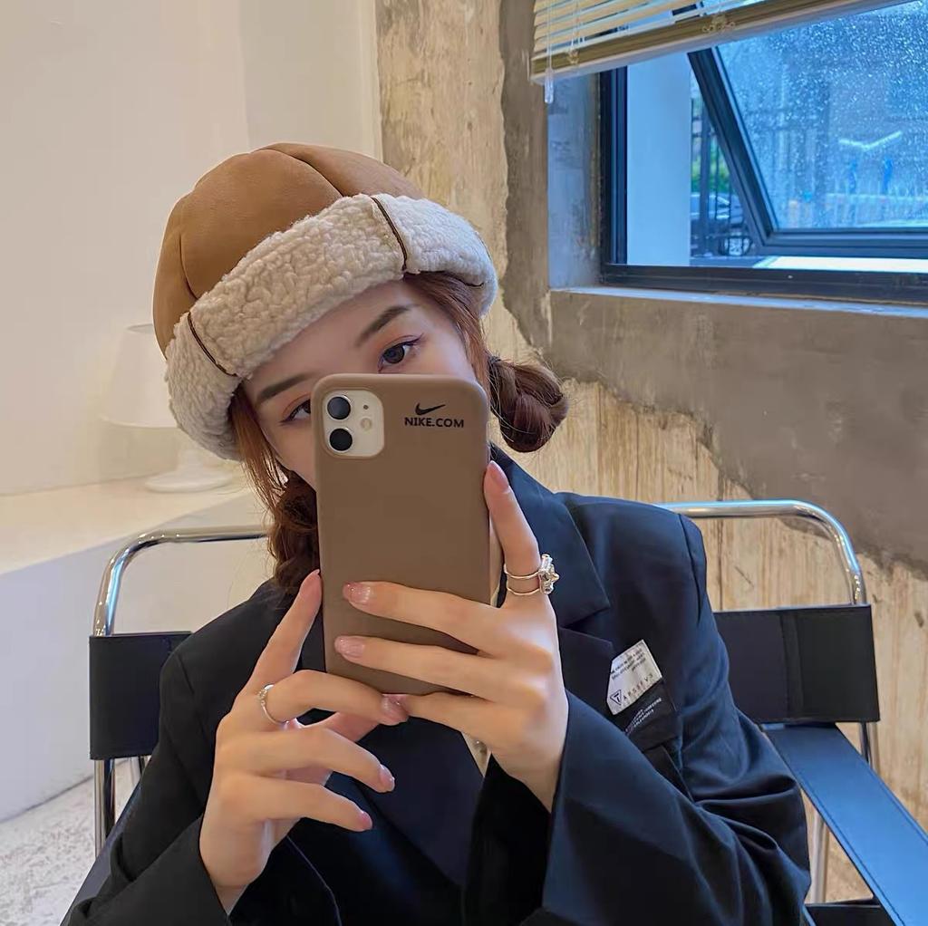 Suede lamb wool pullover hat Mongolian hat Windproof sailor hat Melon hat Autumn and winter warm fisherman's hat Children