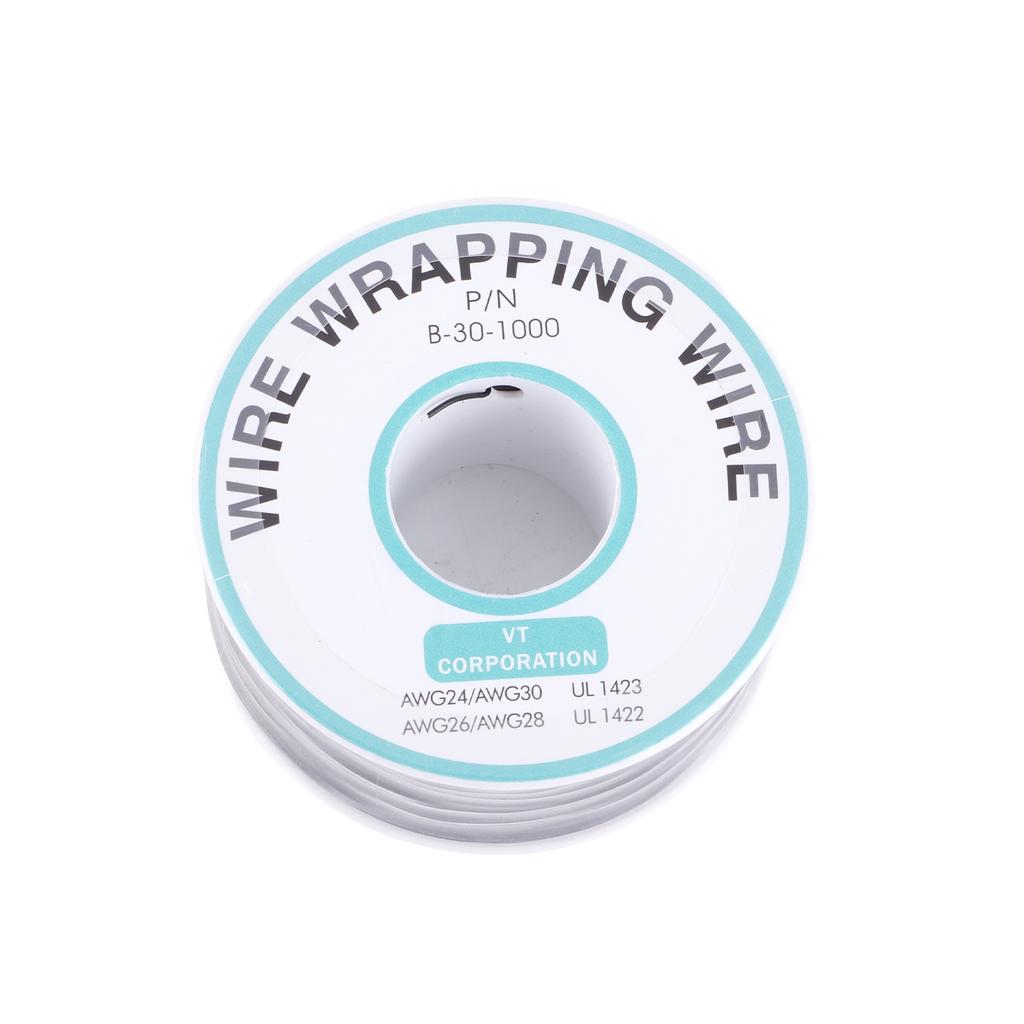 0.25mm WiRe Wrapping Single Wire  Strand 30AWG Cable 250meter Black