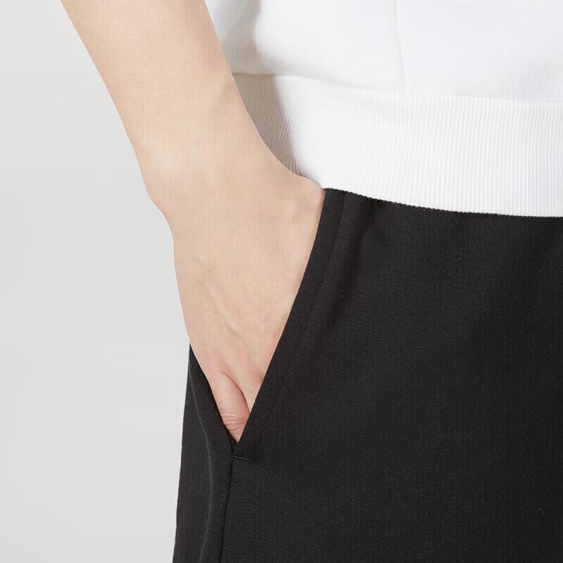 Puma Letter Print Lace-Up Straight Leg Shorts Men Shorts Black 623254-01