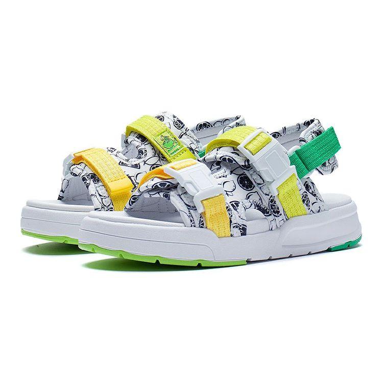 Li Ning Coca Fritidssandaler Sportsandaler Barnesandaler Standard-Hvit YKUS010-5