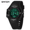 Sanda Waterproof Multifunctional Sports Watch for Teenagers and Students