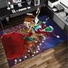 Green Monster Christmas Spirit Office Rug Chair Mat, Game Carpet, Suitable for Front Door, Bedroom, Living Room, Desk, Holiday Gift