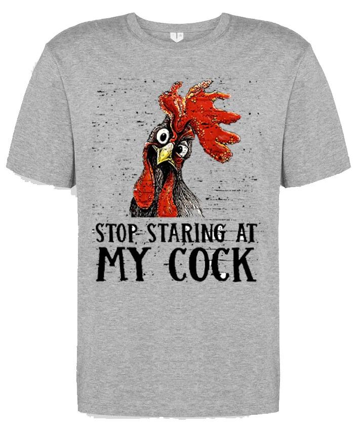 stop staring at my cock mens funny meme viral birthday gift t shirt S