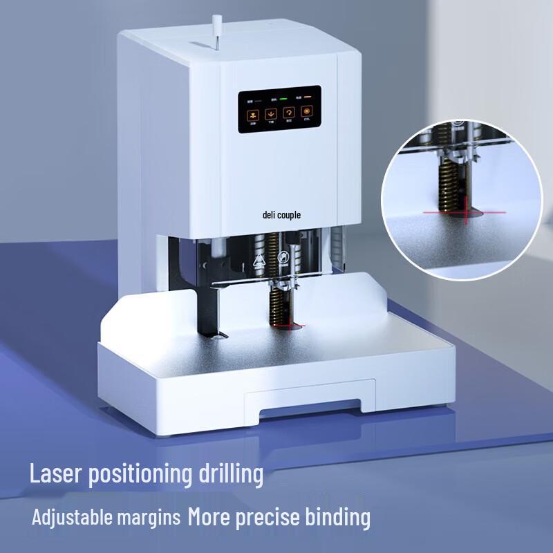 Deli 50mm Electric Accounting Binding Machine