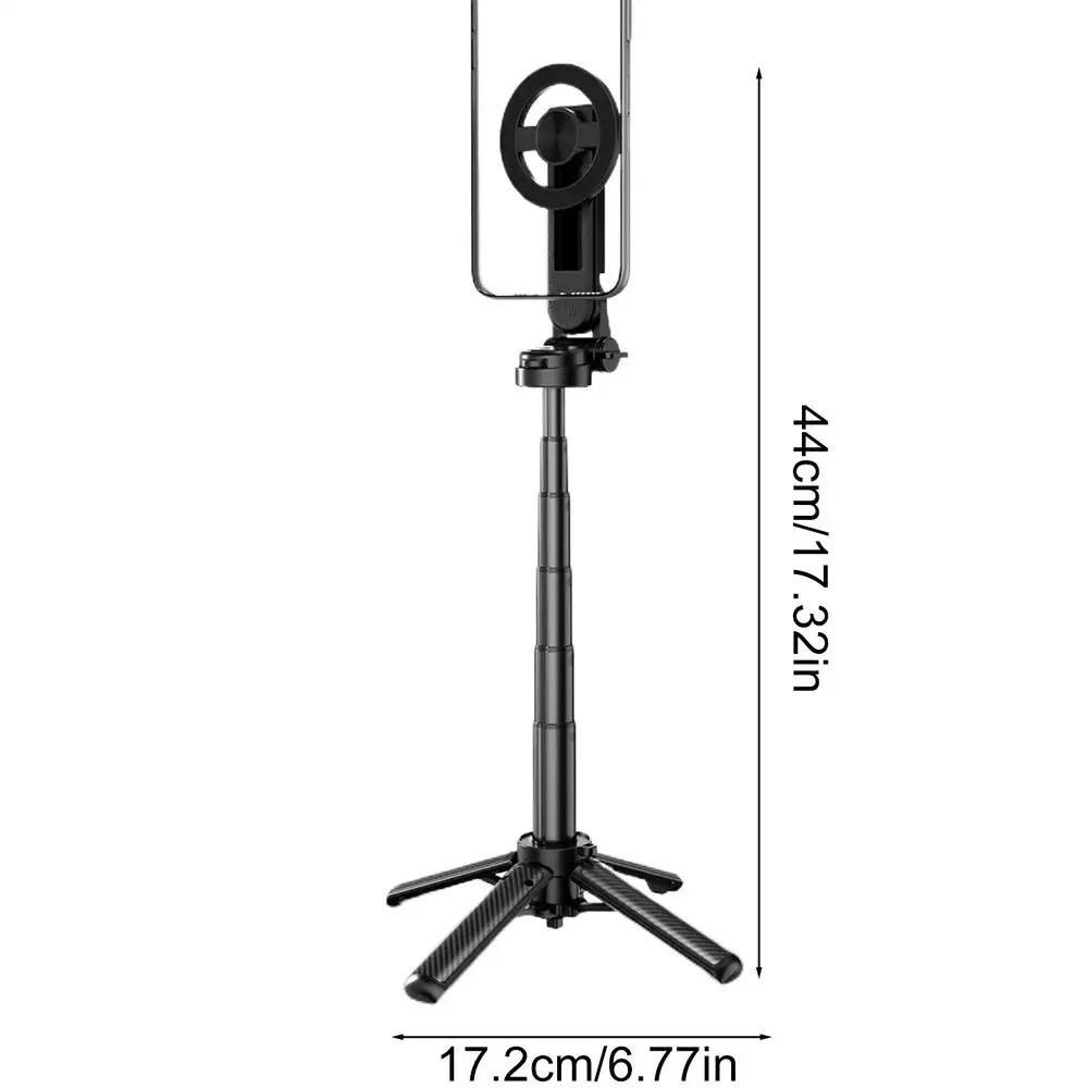 Adjustable Phone Holder Magnetic Desktop Stand Mini Phone Stand  For Live Streaming