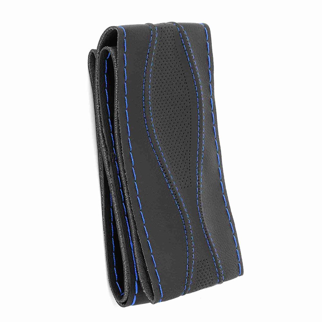 38cm15in Leder Lenkradbezug Handnähen Prägung mit Nadel und Faden