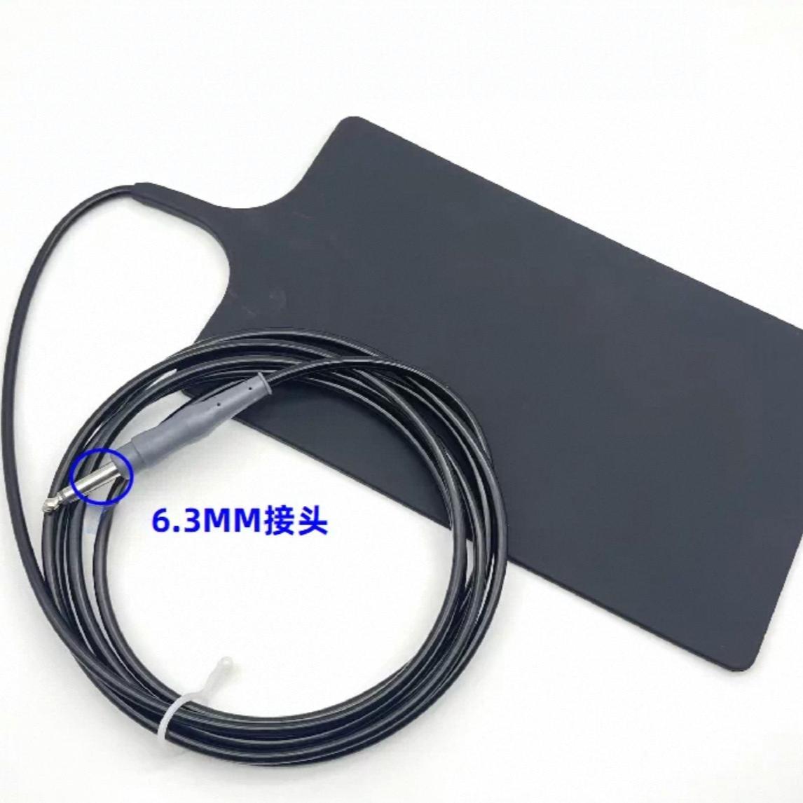 

Reusable negative plate electrosurgical negative plate connection cable silicone electrode plate duplex 2P with needle