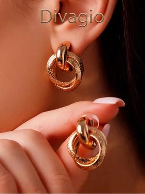 Gold Plated Tear Drop Earrings