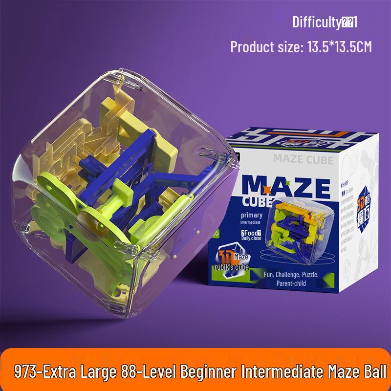 Portable Cross-Border Foreign Trade Maze Ball Magic Toy for Kids (100-158-168)