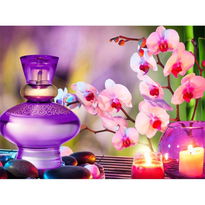 

DIY Бриллиантовая живопись Цветок Алмаз Искусство Живопись Вышивка Ремесло Горный хрусталь Мозаика Подарок Дом Декор стены Full Round 20x25CM