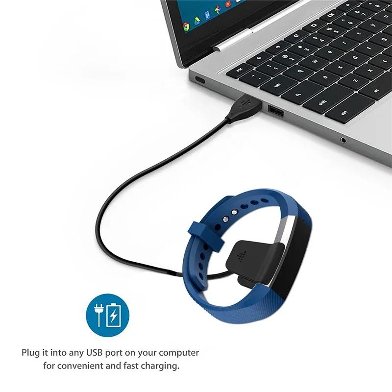USB nabíjecí kabel pro Fitbit Alta HR Náhradní nabíjecí kabel Nabíjecí adaptér pro náramek Fitbit Alta