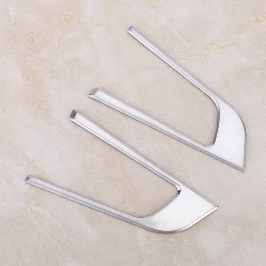 2pcs/set Car Steering Wheel Decoration Frame Cover Trim Fit for Alfa Romeo Giulia 2017 Car Styling