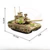 297 Teile Militärserie ZTZ-100 Kampfpanzer Bausteine für Kinderspielzeug Ohne Karton