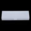 1Pc Rectangle Single-layer Nail Art Tool Empty Storage Box Tweezers Clippers Brush Portable Plastic Container Pencil Case