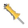 1Pc Mitered Drawer Front Molding Router Bit Door Handrail Line Tenon Cutter For Wood Tools - 8mm 12mm 1/2inch Shank
