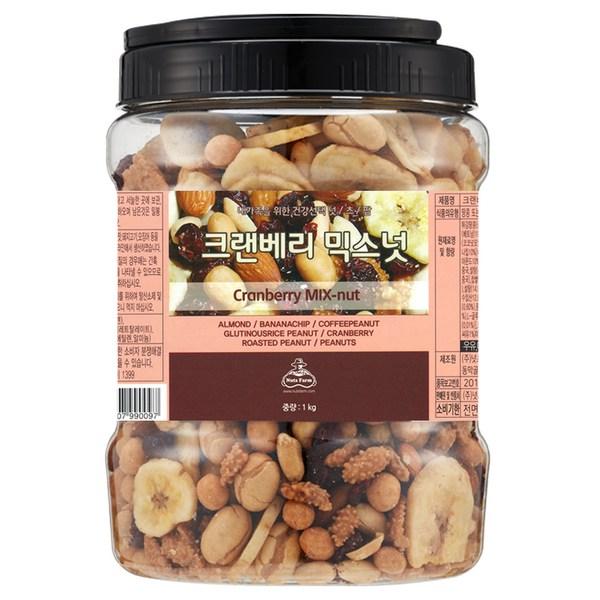 

Nuts Farm Cranberry Mix Nuts, 1 kg, 1 piece, Korean nuts