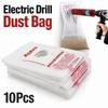 Plastic Wall Drilling Catch Bag Self Adhesive Hole Drilling Bag Portable Water Catch Bag