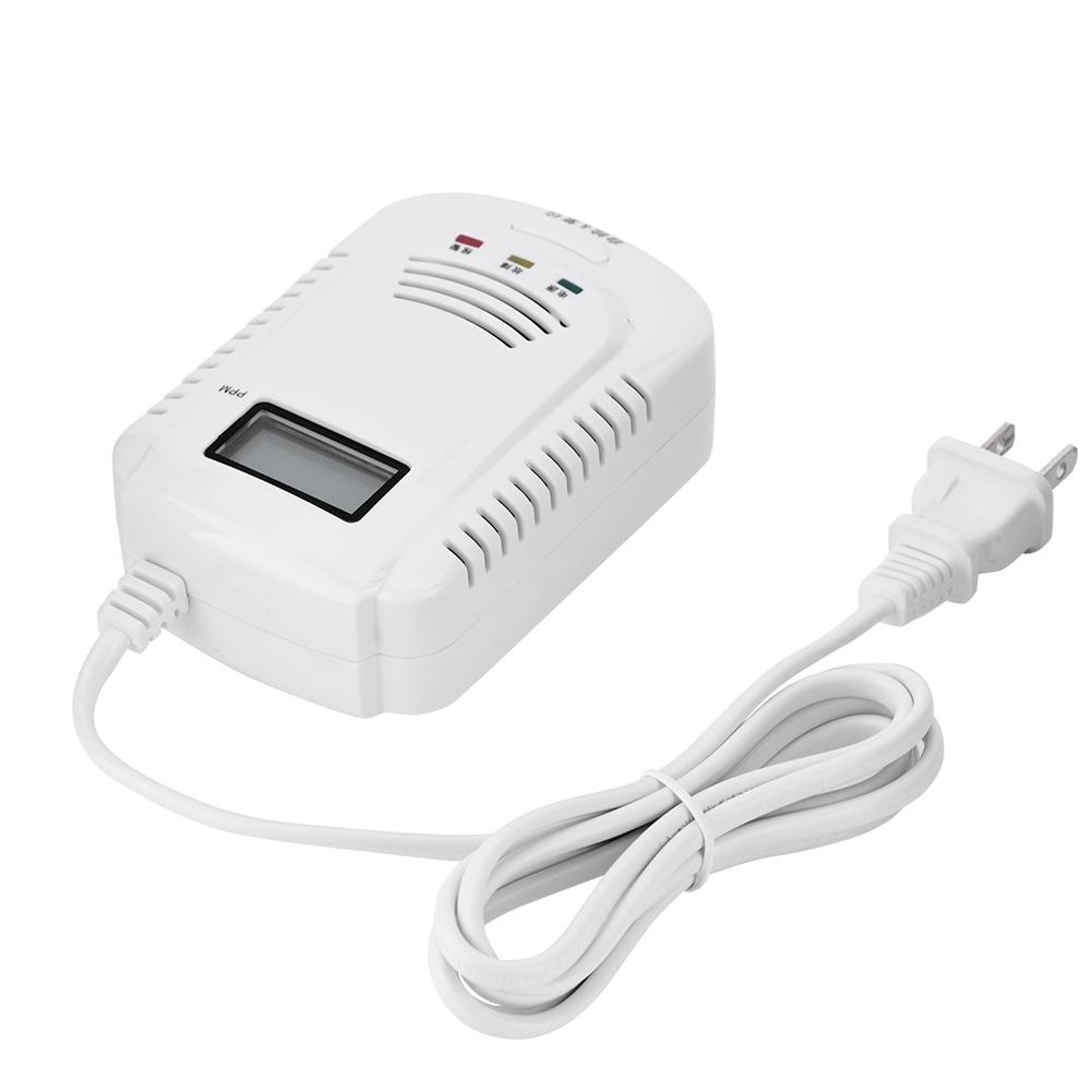 Combustible Gas Detector Live Action Speech LED Display Alarm Combustible Gas Leakage Sensor