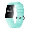 Replacement Silicone Rhombus Wrist Strap for Sport Watchband Fitbit Charge 3