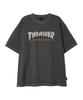 Treasure Magazine Pigment-Dyed Short Sleeve T-Shirt Charcoal