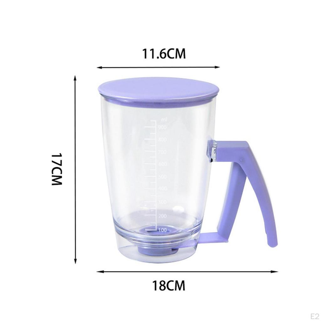 Pancake Batter Dispenser Tool,with Measuring Label Kitchen Tool Separator for Cake Cupcakes
