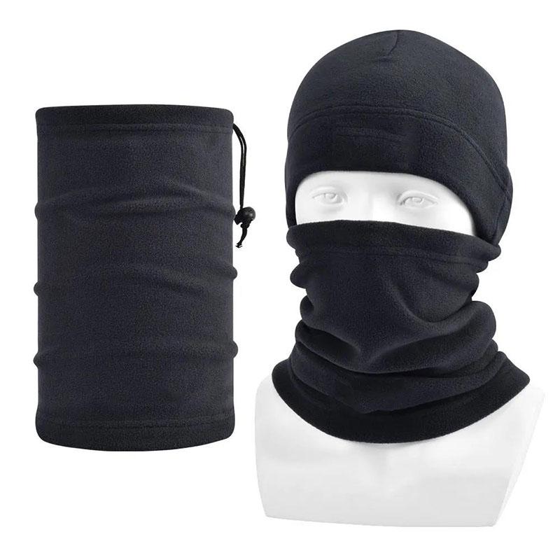 Outdoor Hat and Scarf Combo Men Cashmere Warm Hat Ladies Scarf Caps and Scarves Set