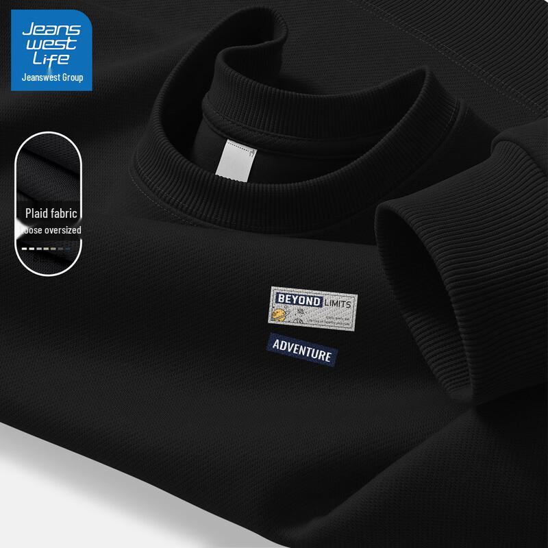 

JEANSWEST LIFE Men s Graphic Crewneck Sweatshirt L