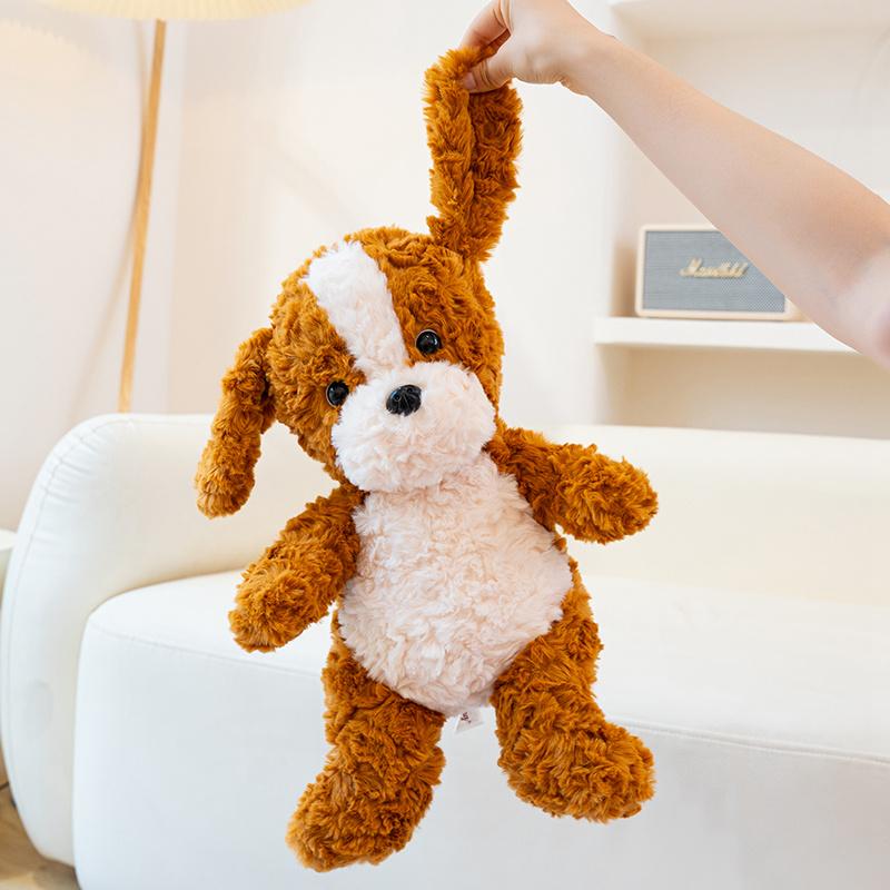 Cute Cartoon Dog Plush Toy Stuffed Soft Animal Puppy Sleep Hug Pillow Sofa Cushion For Children Kids Birthday Christmas Gifts