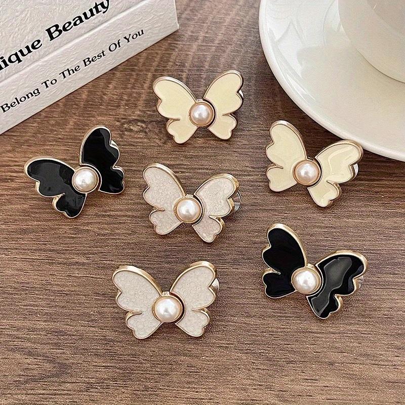 Butterfly Jeans Button Adjustable Clips for Pant Skirts Waist Tightener Buckle Snap Button Adjuster Pants Pin Retractable Button