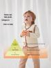 Jingqi Quilted Sleeveless Warm Vest for Newborns - Boys and Girls, Spring & Autumn Season