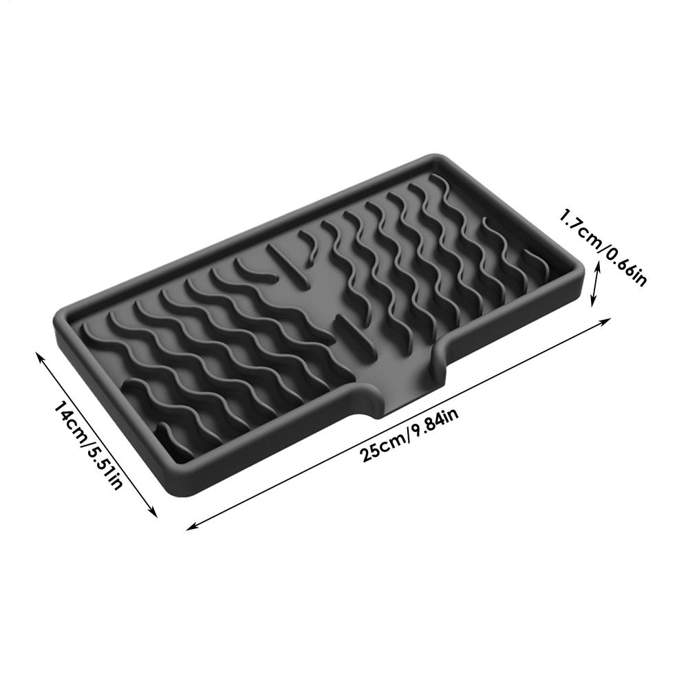 Bathroom Soap Holder Silicone Bar Soap Holder For Shower Self-Draining Non-slip Space-Saving Bathroom Organizer For Countertops