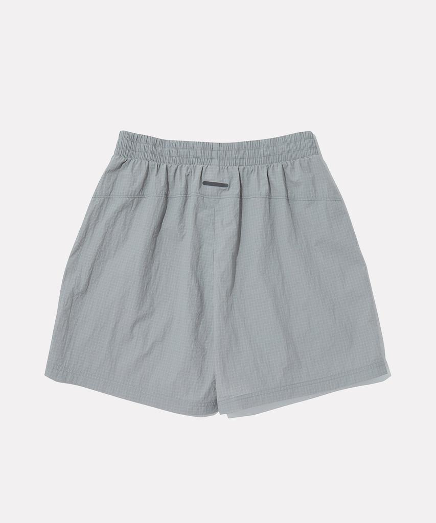 REEBOK Grid Pattern Performance Shorts - Grey