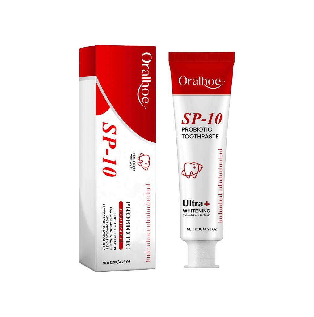 Oralhoe Probiotic Toothpaste Gently Cleans and Cares for Your Teeth To Reduce Stains for Long-lasting Oral Care.