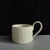 Retro Ceramic Large-Capacity Water Cup Coarse Pottery Afternoon Tea Coffee Cup Home Silent Wind Breakfast Cup