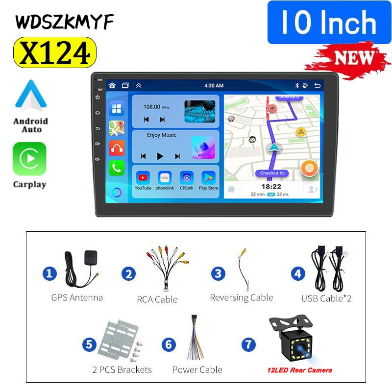 7"/9"/10" Android 13 Car Radio Androidauto Carplay WIFI GPS Car Audio Automotive Multimedia Player For Hyundai Nissan Toyota Kia