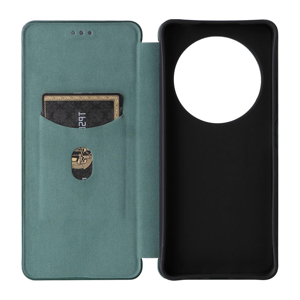 For Xiaomi Poco C75 4G/Redmi 14R 5G/14C 4G Case Carbon Fiber Texture Drop-Proof PU Leather Phone Cover