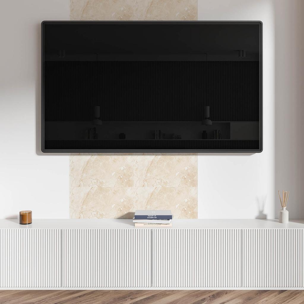 Decorative Vinyl Wall Tiles with Elegant Marble Pattern Print 10x40x20 cm