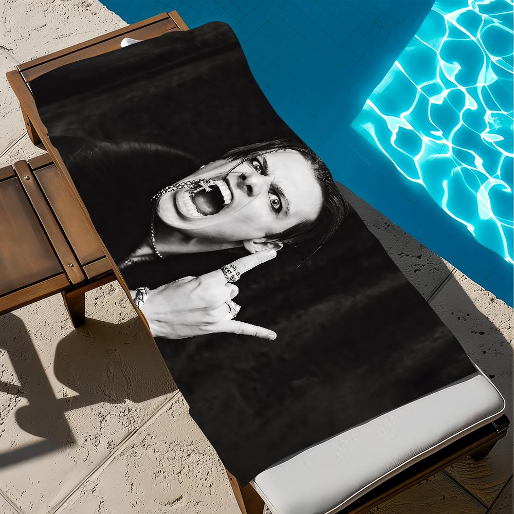 Towel Beach Bath Idols Quick-Drying Singer Lightweight English Portable Sauna Camping Swim YUNGBLUD Pool Travel