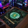 Crystal Velvet Rug Sporting CP Print Custom Name Text Floor Mat Home Decor