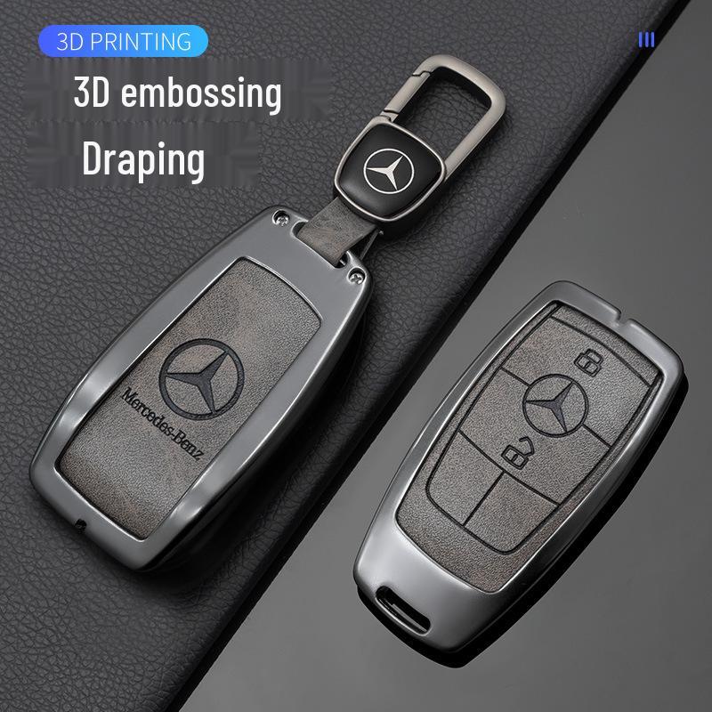Tianlang 433M Zinc Alloy Anti-theft Device Key Cover with Full Coverage and Hanging Buckle