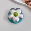 Korean 3D Silver Floral Magnetic Phone Holder for MagSafe - Strong Desktop Grip