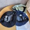 Retro Color Solid Denim Newsboy Cap Vintage Wash Sunshade Street Style Fashion