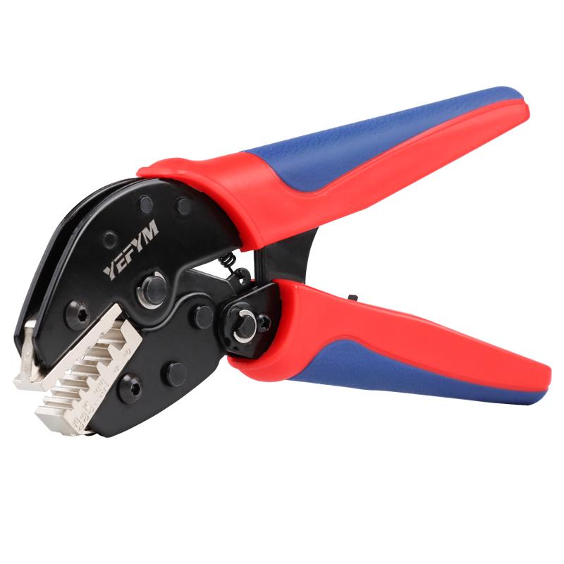 YMS-06WF Electrician Special Tubular/Pin Type Terminal Crimping Pliers 0.5-6mm² Cold-Pressed Wire Crimpers"