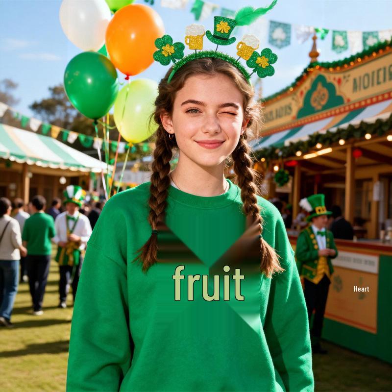 St. Patrick's Day Shamrock Headband for Irish Party Celebrations