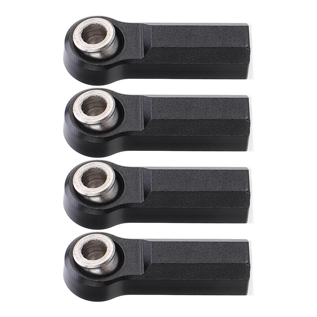 4PCS Metal Joint Alloy for 1/10 Model Car 7.0mm Diameter M4 Thrd RC Car Joint 4 Straight
